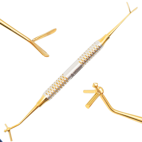 5-in-1 Multi-Function Dental Composite Filling Instrument - Dual Condensers, Interproximal Carvers & Acorn Carver by Artman Instruments